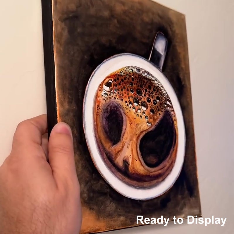 Phoenix Professional Stretched Watercolor Canvas - 11x14 Inch/4 Pack, 100% Cotton Water Color Canvases for Painting, 8 Oz. / 260g White Blank Medium Texture Canvas for Water Based Paints - Image 5